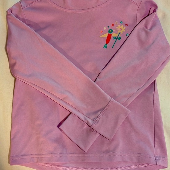 Little girls Patagonia hummingbird swim shirt cover up, 5T - Picture 2 of 5